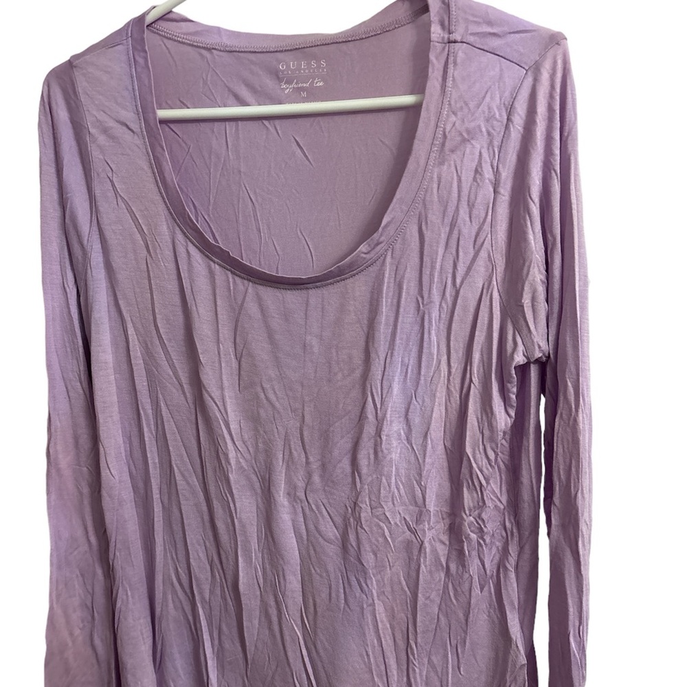 SALE!!! GUESS LAVENDER BOYFRIEND TEE 5/25!!! 🔥🔥